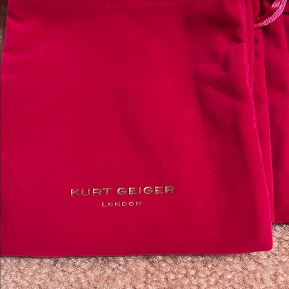 Kurt Geiger(15)  Colorful Velvet Pouches ALL NEW - Picture 7 of 9